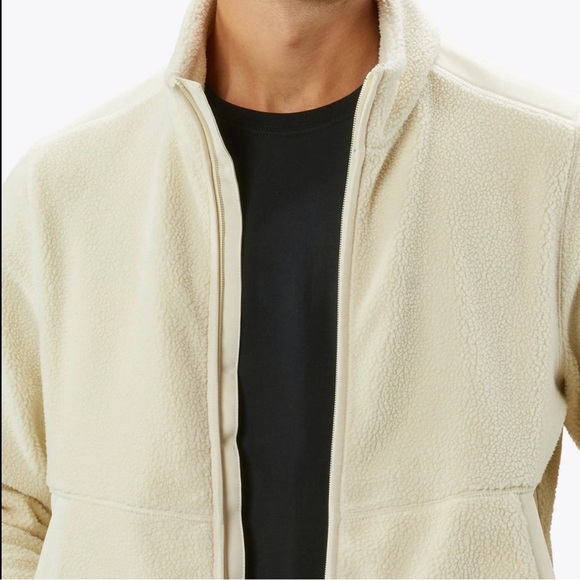 CUTS Men’s Polartec Sherpa Full Zip Size Medium NWOT - Picture 3 of 15